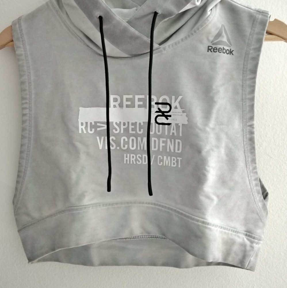Reebok cropped hoodie